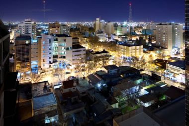 The city of Neuquen, the capital of the province with the same name, is the gate to the Argentinian Patagonia clipart