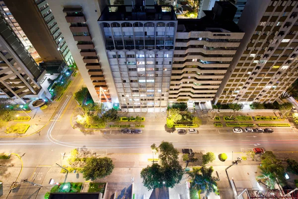 Avenue Sete Setembrano Зверху Парана Курітіба Бразилія — стокове фото