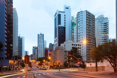 Zengin mahalle Batel, Curitiba, Parana devlet, Brasil