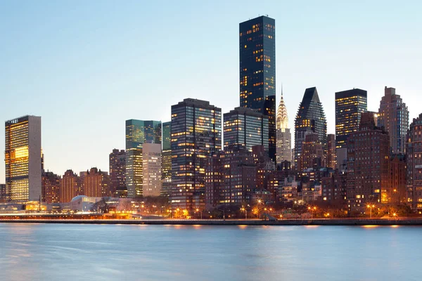 Skyline Midtown Manhattan New York Usa — Foto Stock