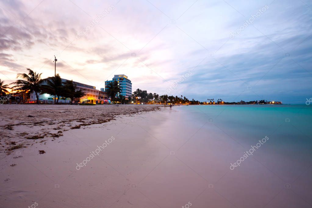 Main beach at San Andres Island, Colombia, South America