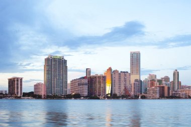 Brickell District, Miami, Florida, ABD binaların manzarası