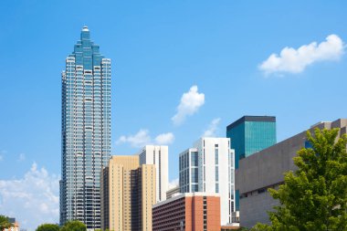 Şehir merkezindeki binalar, Atlanta, Georgia, Usa