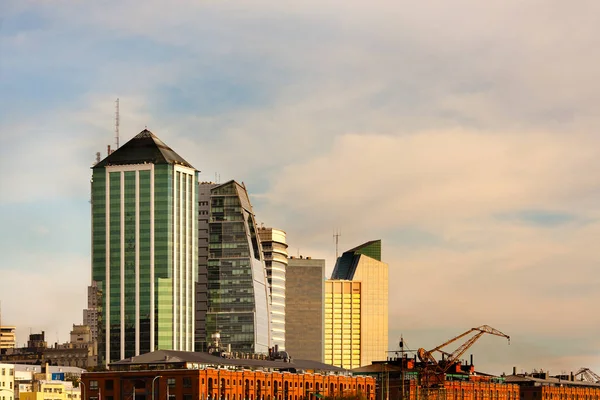 Skyline Puerto Madero Capital Federal Buenos Aires Argentina América Sul — Fotografia de Stock