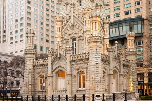 Chicago Illinois Estados Unidos Maio 2011 Close Water Tower Historic — Fotografia de Stock