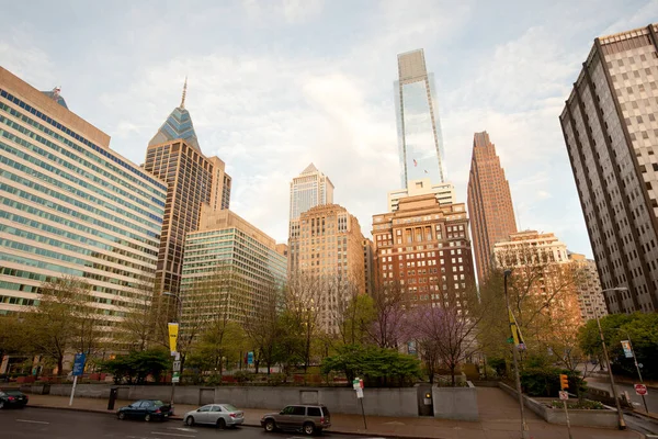 Філадельфія Штат Пенсільванія Сша Сучасні Будівлі Центрі Jfk Plaza Районі — стокове фото