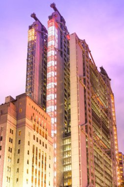 Hong Kong, Deniz Kuvvetleri, Çin - HSBC binası mimar Norman Foster tarafından Chung Wan 'da tasarlandı.).