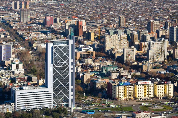 Santiago Chile Regiunea Metropolitana Chile Vedere Panoramică Centrului Orașului Santiago — Fotografie, imagine de stoc