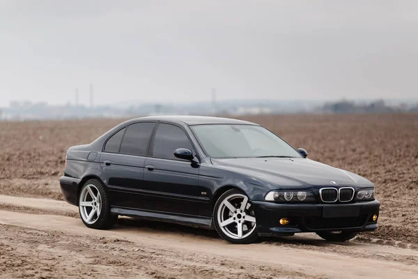 Rivne Ukraina Desember 2019 Bmw E39 Outdors Sport Wheels Tunning — Stok Foto