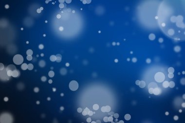 Mavi odaklanmış bokeh arkaplan dokusu