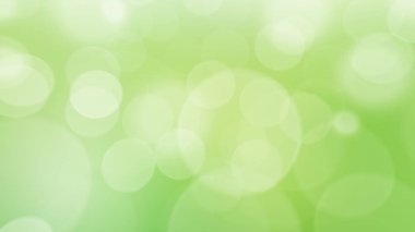 Doğal yeşil soyut bokeh arkaplanı