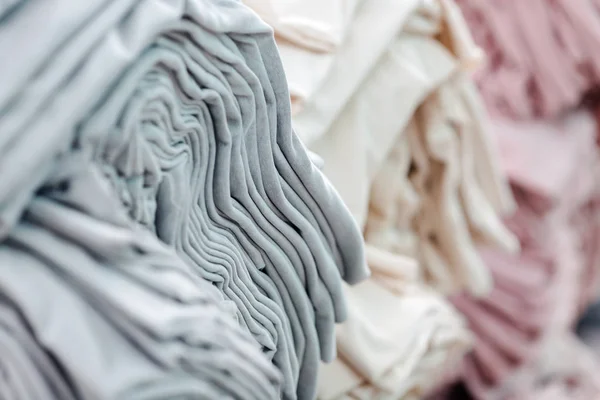 Materiał Fabrykę Tekstyliów Tkanina Ubrania Tekstury Materiału Włókienniczego Wzór Tła — Zdjęcie stockowe