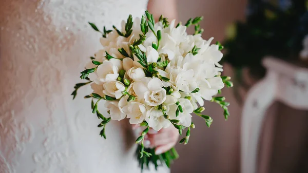 Schöner Brautstrauß Aus Nächster Nähe — Stockfoto