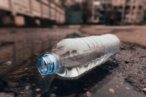 stock image plastic bottle pollution