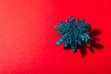 Noel ağacı oyuncağı kar tanesi 