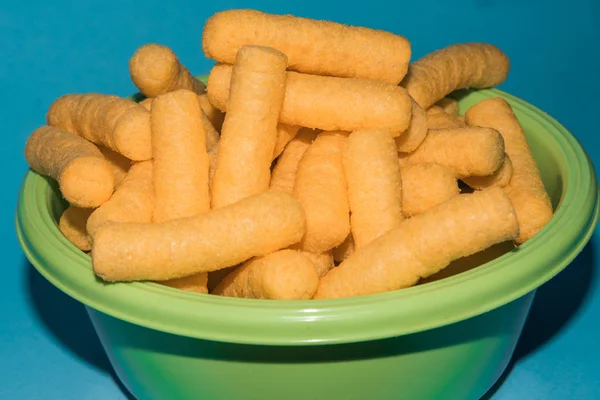 Snack di mais in una ciotola — Foto Stock