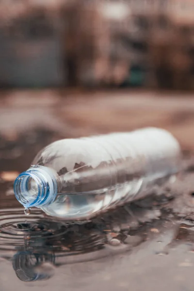塑料瓶污染 — 图库照片