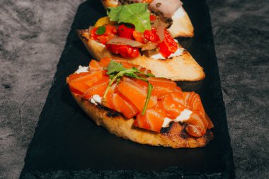 Sebzeli İtalyan bruschetta 