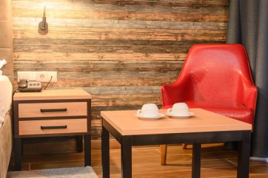 Evin içi yatak odası.