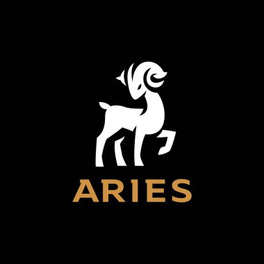 Aries, goat, ram.