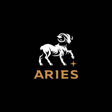 Aries, goat, ram.