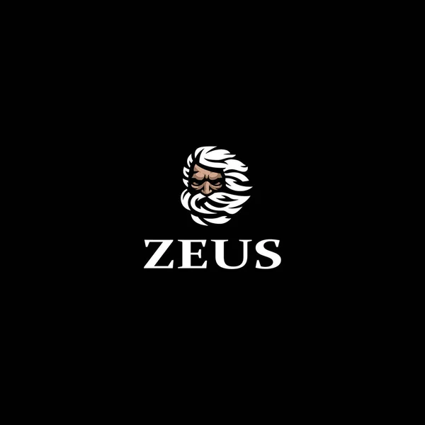 Grekiska guden zeus. — Stock vektor