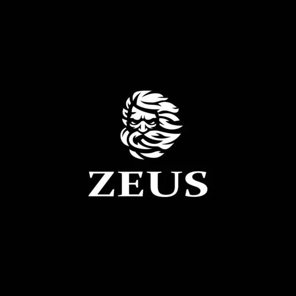 Deus grego Zeus . —  Vetores de Stock