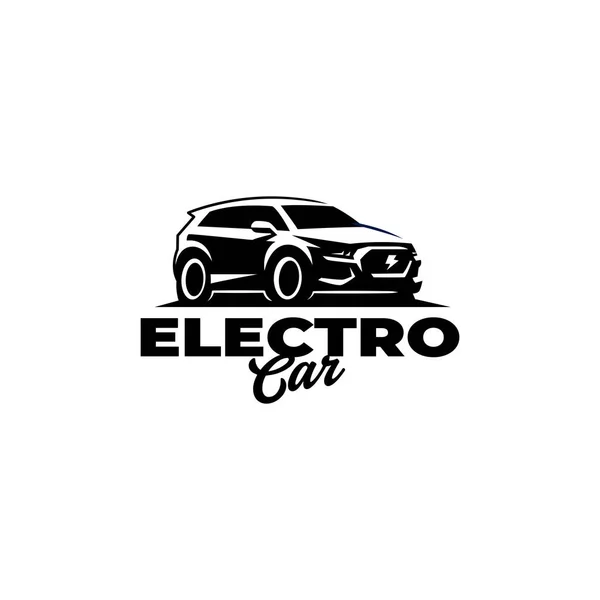 Logo of a modern electric car