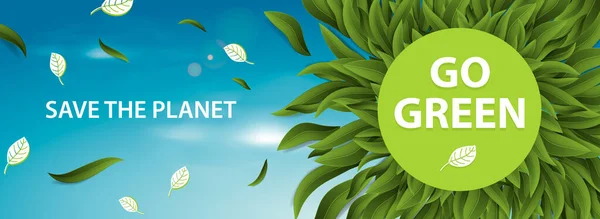 Βιώσιμο περιβάλλον, Εξοικονόμηση περιβαλλοντικής βιωσιμότητας στο οικοσύστημα, Διεθνής ημέρα των δασών, Παγκόσμια ημέρα δασοκομίας και Csr Go πράσινη έννοια. Εικονογράφηση διανύσματος. — Διανυσματικό Αρχείο
