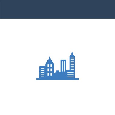 iki renkli konsept vektör simgesi. 2 renk vektör illüstrasyonu. Beyaz arkaplanda izole edilmiş mavi ve turuncu epinefrin simgesi.