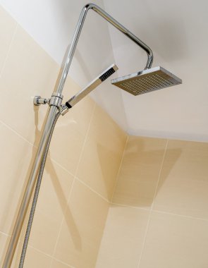 İtalyan modern bir banyo duşa