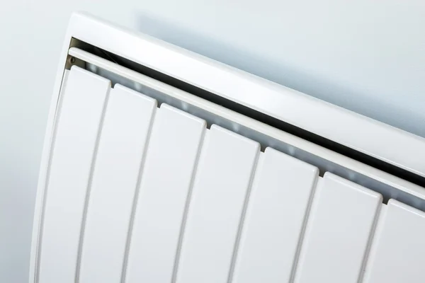 Modern radiator with digital timer — Stock Photo, Image