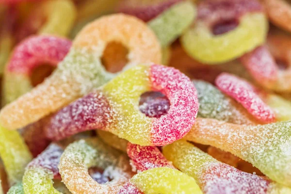 Renkli şeker çeşitleri — Stok fotoğraf