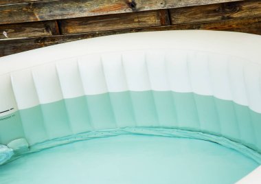 Şişme Hot Tub Spa kabarcık masaj taşınabilir Jakuzi ev Spa