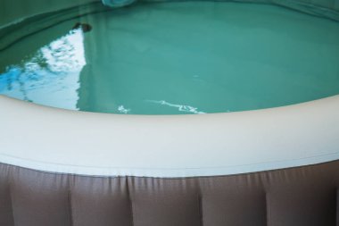 Şişme Hot Tub Spa kabarcık masaj taşınabilir Jakuzi ev Spa