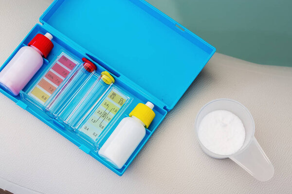 Комплект теста на хлор и бромид для тестирования качества воды ja
