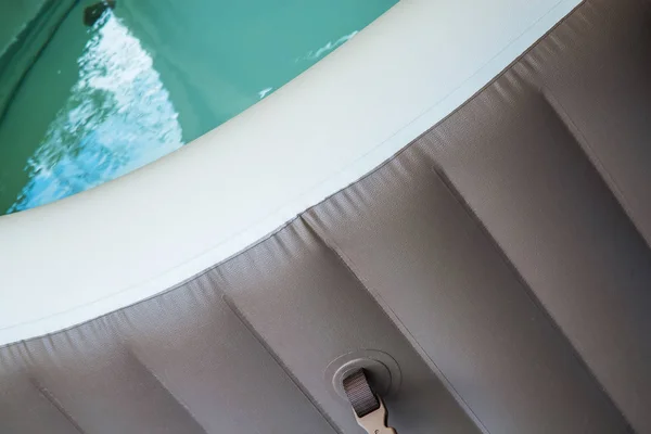 Nadmuchiwane Hot Tub Spa bańki masaż przenośny Jacuzzi Strona Spa — Zdjęcie stockowe