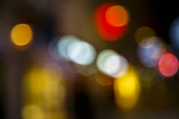 Echte abstract bokeh kleurrijke voor achtergrond — Stockfoto