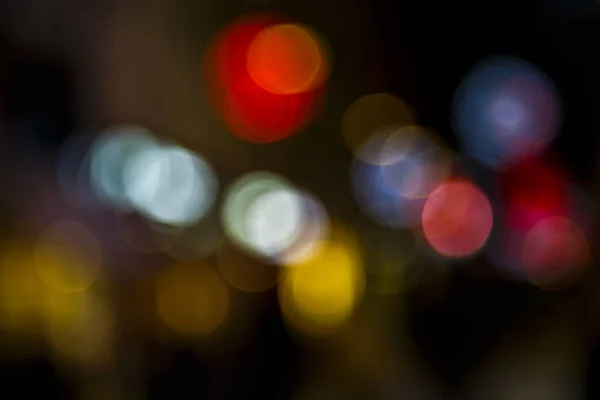 Echte abstract bokeh kleurrijke voor achtergrond — Stockfoto