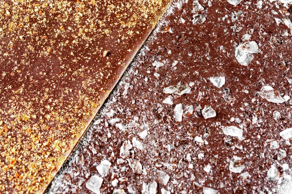 Assortiti barrette di cioccolato artigianale sfondo — Foto Stock