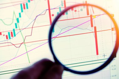 Japon borsa mumlarına yaklaş. Büyüteçle büyütülmüş büyük bir düşüş var.