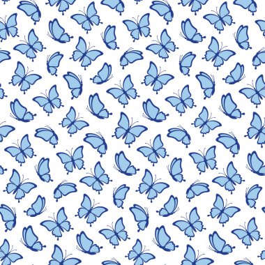 Beyaz arka planda güzel kelebekler var. Kelebek siluetleri hediye kağıdı, düğün kartları ve tekstil yapımında harikadır.