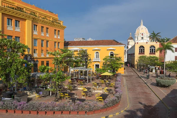 Vista de Cartagena de Indias, Colômbia — Fotografia de Stock