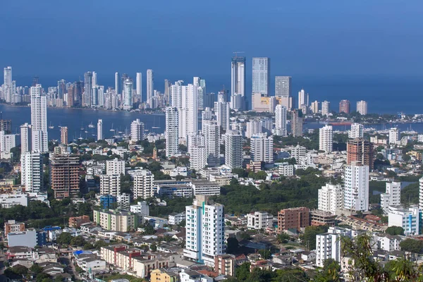 Άποψη της Cartagena de Indias, Κολομβία — Φωτογραφία Αρχείου