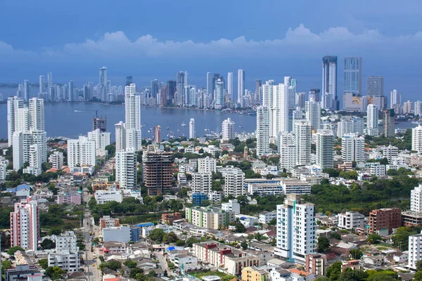 Vista de Cartagena de Indias, Colombia —  Fotos de Stock