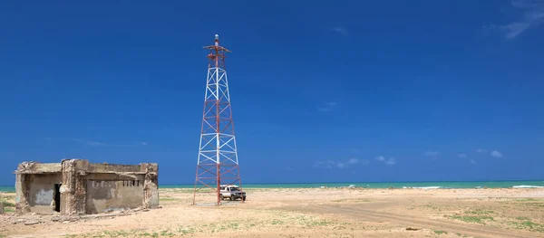 Punta Gallinas jest punktem Północnej Ameryki Południowej, La Guajir — Zdjęcie stockowe