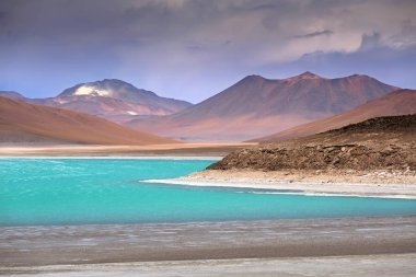 Yeşil Lagoon (Laguna Verde), Eduardo Avaroa and Fauna Nationa