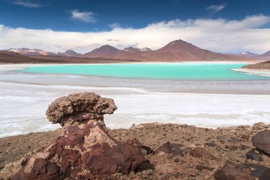 Yeşil Lagoon (Laguna Verde), Eduardo Avaroa and Fauna Nationa