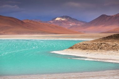 Yeşil Lagoon (Laguna Verde), Eduardo Avaroa and Fauna Nationa
