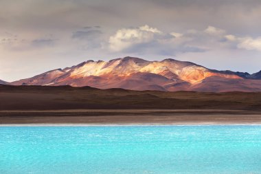 Yeşil Lagoon (Laguna Verde), Eduardo Avaroa and Fauna Nationa